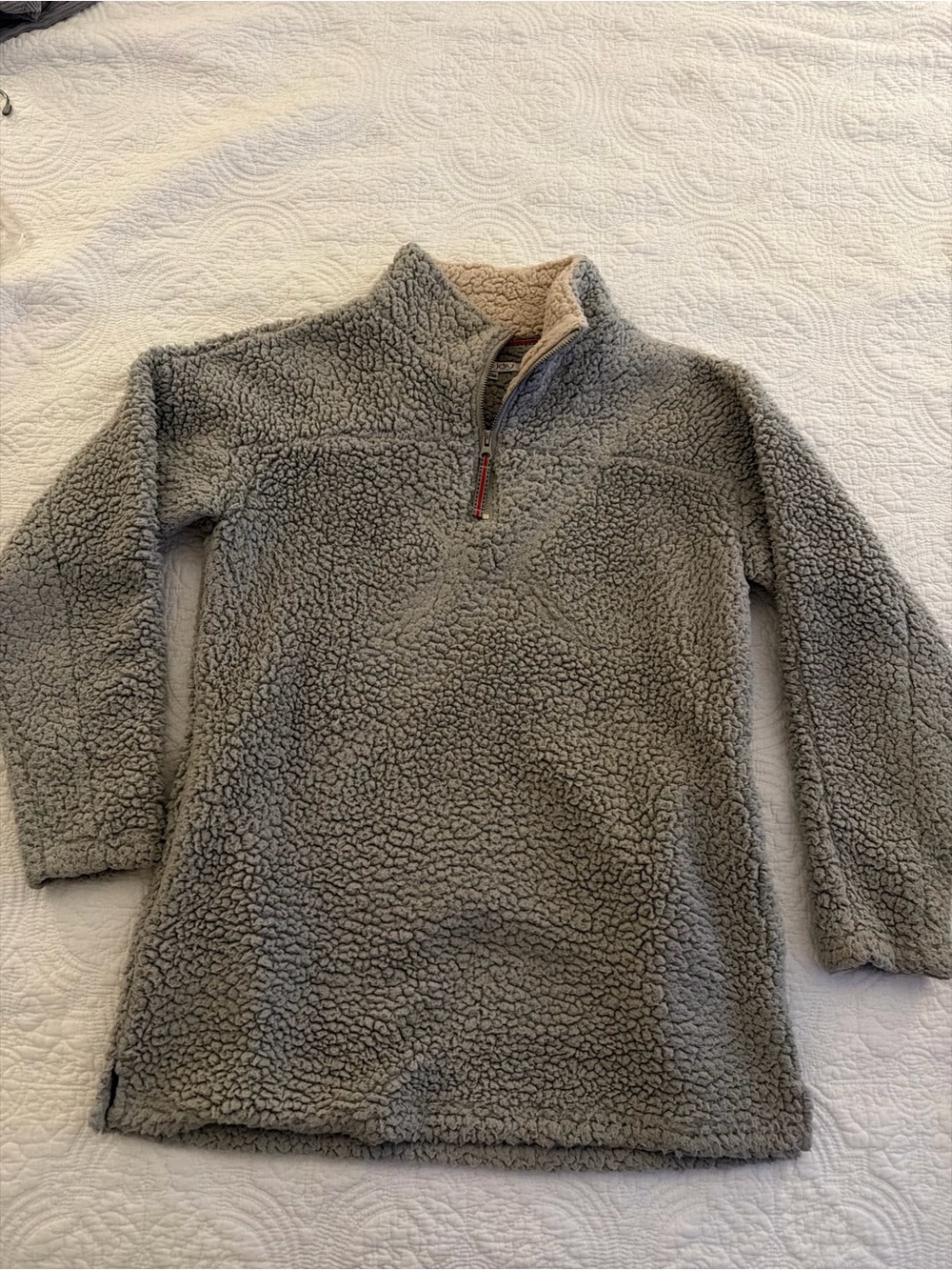 Joy Joy Sherpa Quarter-Zip Pullover Jacket